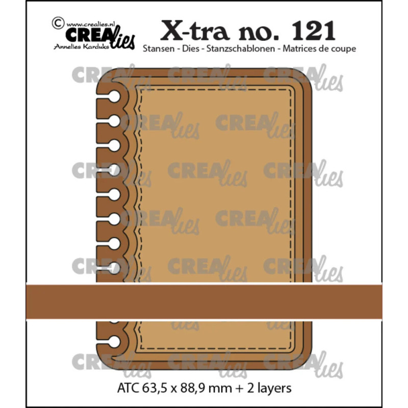 CREAlies - X-tra No.121 - ATC Notebook Vertical - CLXtra121