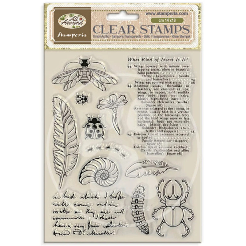 Stamperia - Clear Stamp - All Around - WTK241