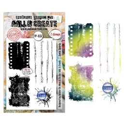 AALL And Create - Stamp Set A6 - Through The Lens - Sewn Sparks - AALL-TP-1337