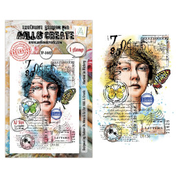AALL And Create - Stamp Set A7 - Dispatch Transit - Marked In History - AALL-TP-1449