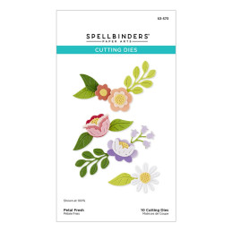 Spellbinders - Shiny New Day - Petal Fresh - S3-573