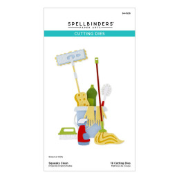 Spellbinders - Shiny New Day - Squeaky Clean - S4-1525