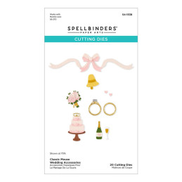 Spellbinders - Classic Mouse Collection - Wedding Accessories - S4-1538