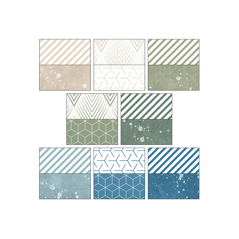 Design5 - Papirpakke A5 - OceanMint - D502132P