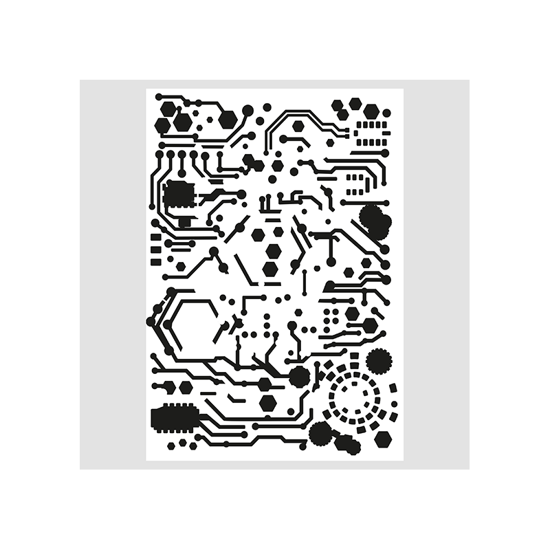Design5 - Stencil - Printplade - D500073S