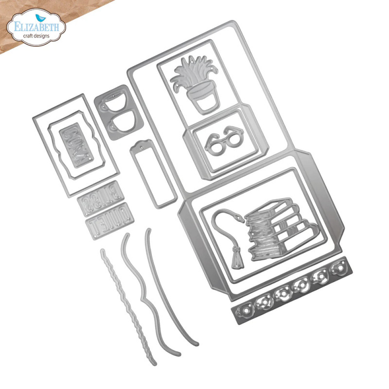 Elizabeth Craft Designs - Everyday Memories - Library Pockets & Accessories