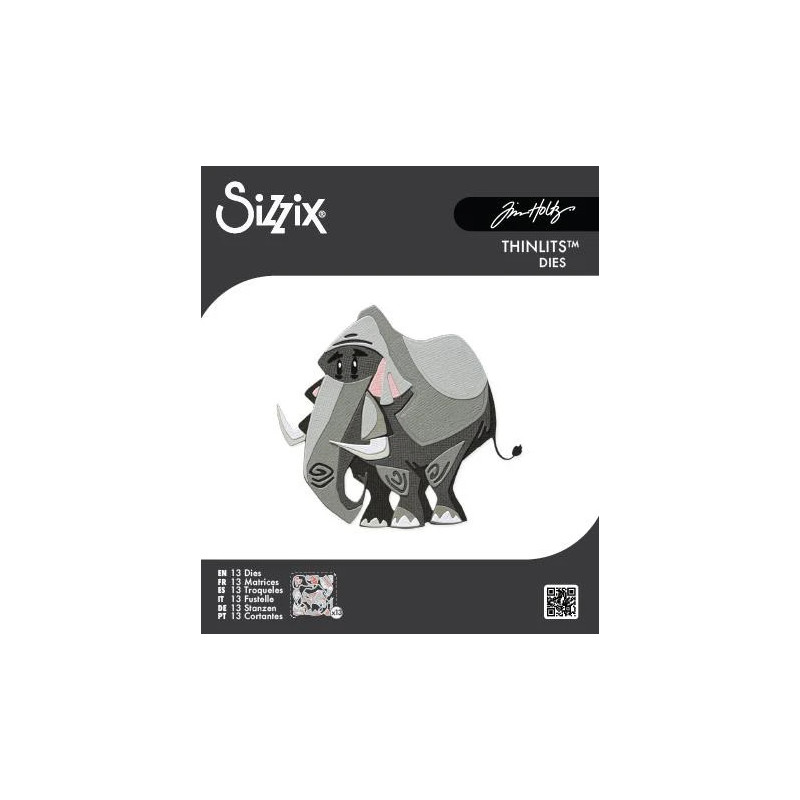 Sizzix - Tim Holtz - Thinlits Die - Mini Clarence - 667216