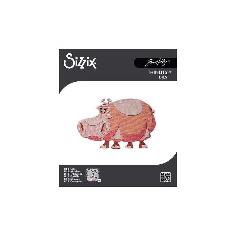Sizzix - Tim Holtz - Thinlits Die - Mini Bernice - 667222