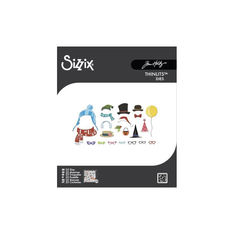 Sizzix - Tim Holtz - Thinlits Die - Small Accessories - 667220
