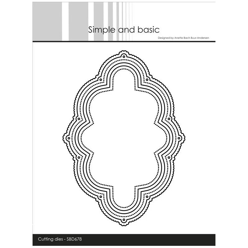 Simple And Basic - Elegant Shaped Frames - SBD678
