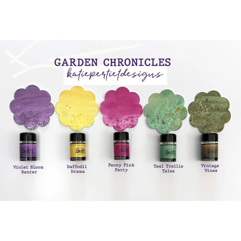 Lindy's Stamp Gang - Magical Shaker 2.0 Set - Garden Chronicles