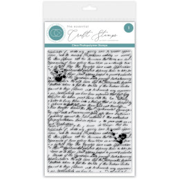 Craft Consortium - Clear Stamps - Pen Pal