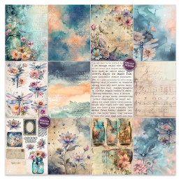 TEXT(ures) - Paper Pad - Dragonfly Dreams - TEXPP0003