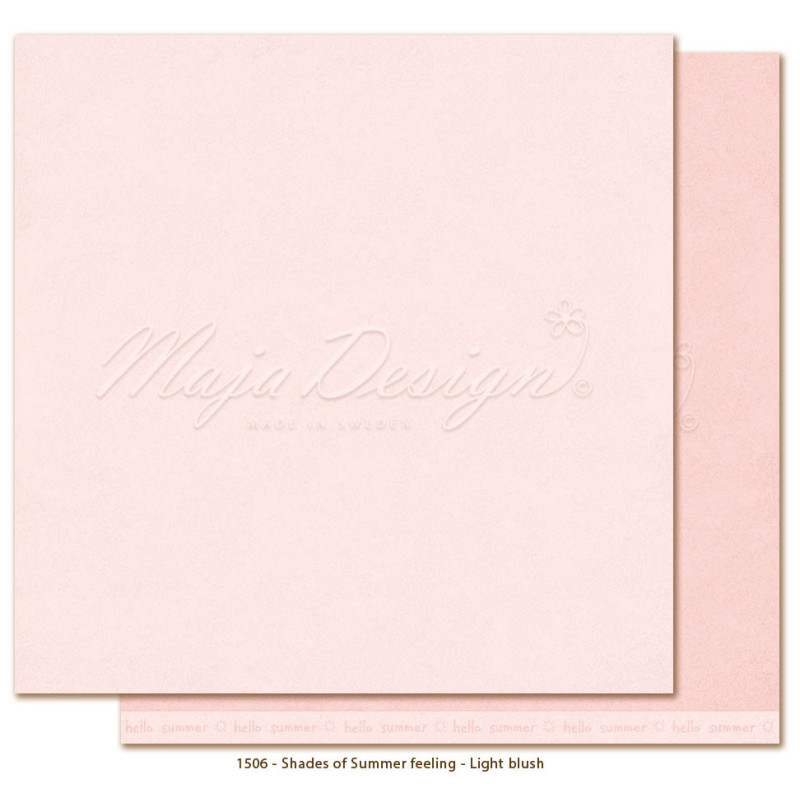 Maja Design - Monochromes - Summer Feeling - Blush Pink - MONO-1506