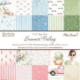 Maja Design - Papirpakke 15x15 - Summer Feeling
