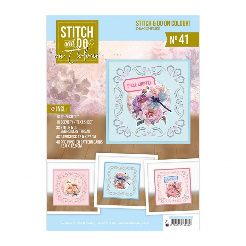 Stitch And Do - On Colour No. 41 - Dragonflies