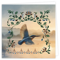 Dot And Do Cards 45 - Kingfisher