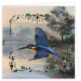Dot And Do Cards 45 - Kingfisher
