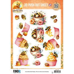 Pushout - Berries Beauties - Sweet Honey Bees - Honey Bee Delights - SB11130