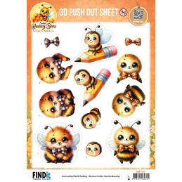 Pushout - Berries Beauties - Sweet Honey Bees - Little Buzzers - SB11131