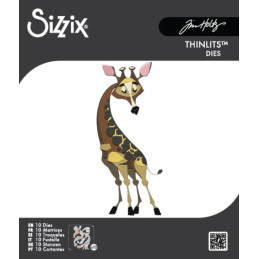 Sizzix - Tim Holtz - Thinlits Die - Gertrude - 664429