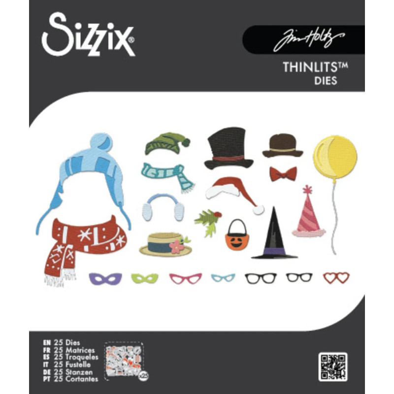Sizzix - Tim Holtz - Thinlits Die - Large Accessories - 667219