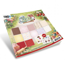 Berries Beauties - Papirblok - Happy Gnomes - BBPP10044