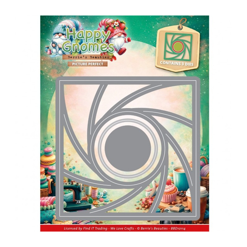 Berries Beauties - Happy Gnomes - Picture Perfect - BBD10114