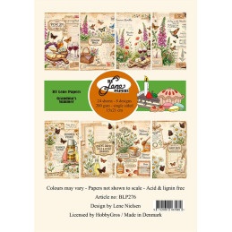By Lene - Papirpakke A5 - Grandma's Summer - BLP276