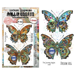 AALL And Create - Stamp Set A6 - Gearlight Core - Dream Big - AALL-TP-1453