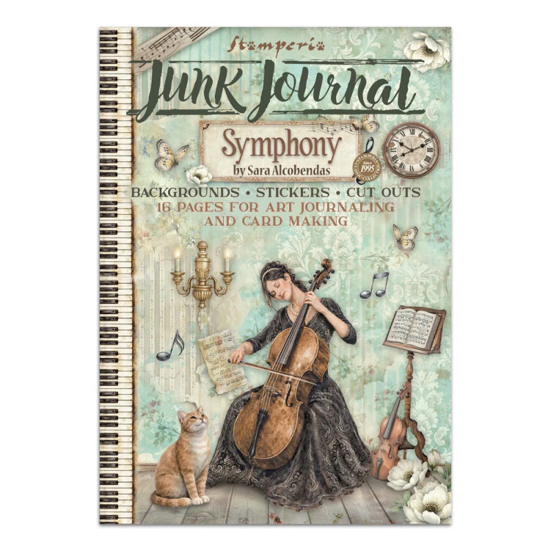 Stamperia - Junk Journal - Symphony - SBJK24