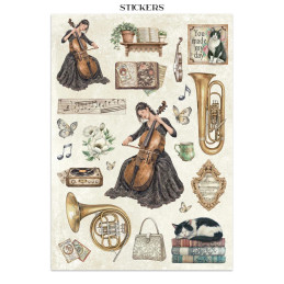 Stamperia - Junk Journal - Symphony - SBJK24