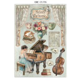 Stamperia - Junk Journal - Symphony - SBJK24