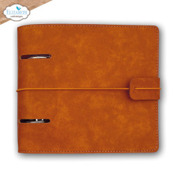 Elizabeth Craft Designs - Everyday Memories - Memory Binder Square Page - Rusty Brown