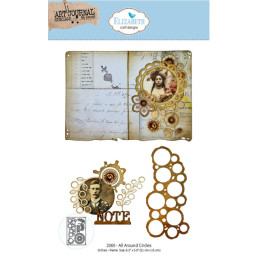 Elizabeth Craft Designs - Art Journal Specials - All Around Circles
