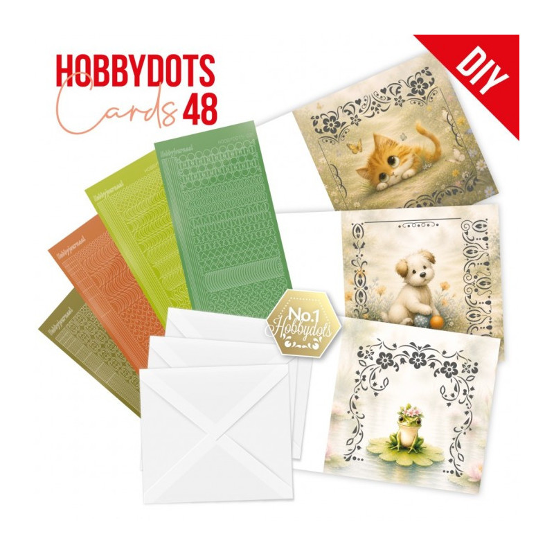 Dot And Do Cards 48 - Summer Friends