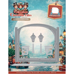 Berries Beauties - Victorian Christmas Tales - A Winter Street Scene - BBD10119