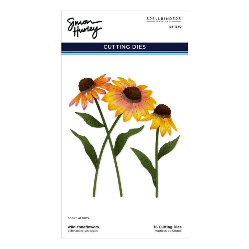 Spellbinders - Simon Hurley - Cascading Coneflowers - Wild Coneflowers - S4-1540