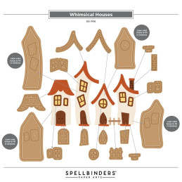 Spellbinders - Whimsical Village - Houses - S5-746