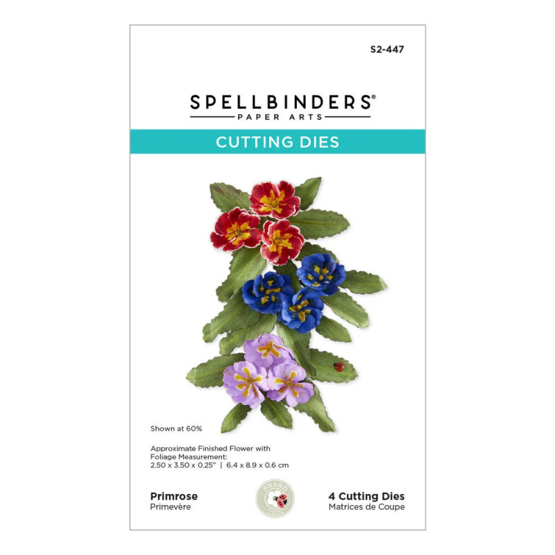 Spellbinders - Serenity Garden - Primrose - S2-447