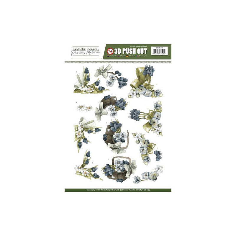 Pushout - Precious Marieke - Fantastic Flowers - SB10159