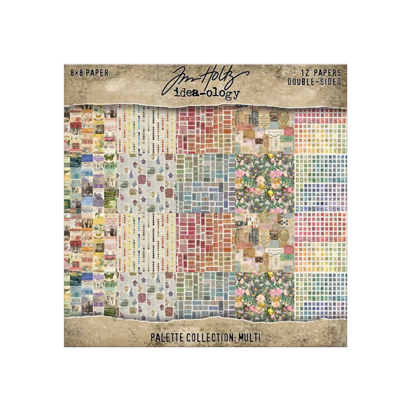 Idea-Ology - Tim Holtz - Palette Collection 8x8 - Multi - TH94480