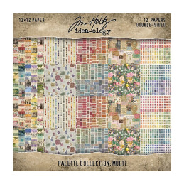Idea-Ology - Tim Holtz - Palette Collection 12x12 - Multi - TH94466