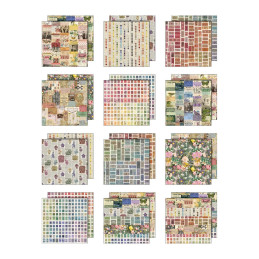 Idea-Ology - Tim Holtz - Palette Collection 12x12 - Multi - TH94466