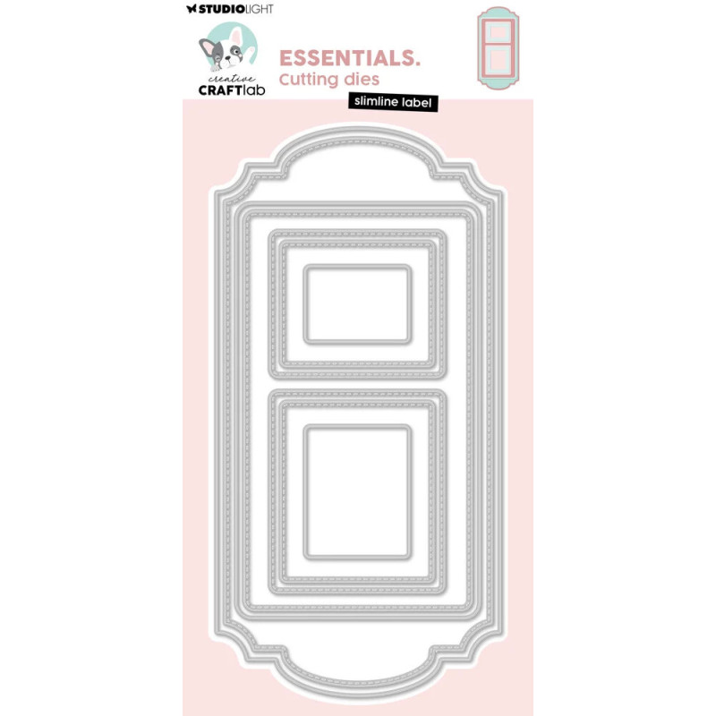 Studio Light - Slimline Label - CCL-ES-CD1118