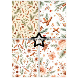 Paper Favourites - Papirpakke A5 - The Smell Of Christmas - PFA232