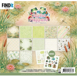Berries Beauties - Papirblok - Joyful Hoppers - BBPP10046