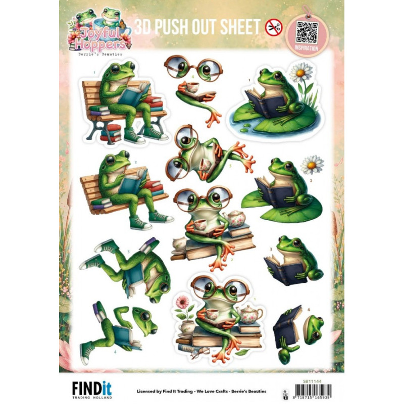 Pushout - Berries Beauties - Joyful Hoppers - Pondside Pages - SB11144
