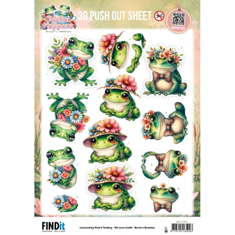 Pushout - Berries Beauties - Joyful Hoppers - Bouquet Of Joy - SB11145