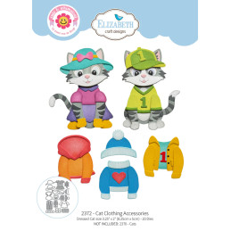 Elizabeth Craft Designs - Cute & Whimsical - Cat Clothing Accessories
